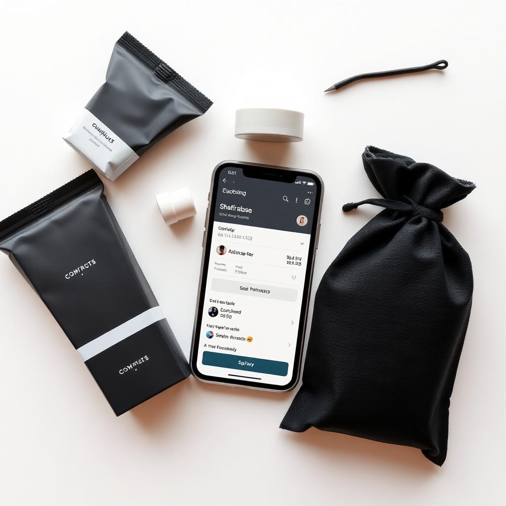 Mobile checkout with saved details and order summary.